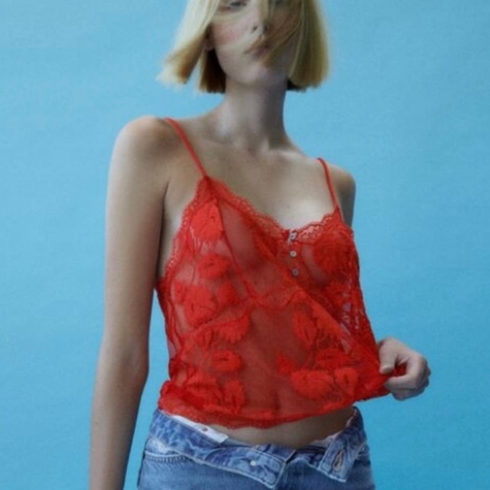 Zara Lace Top